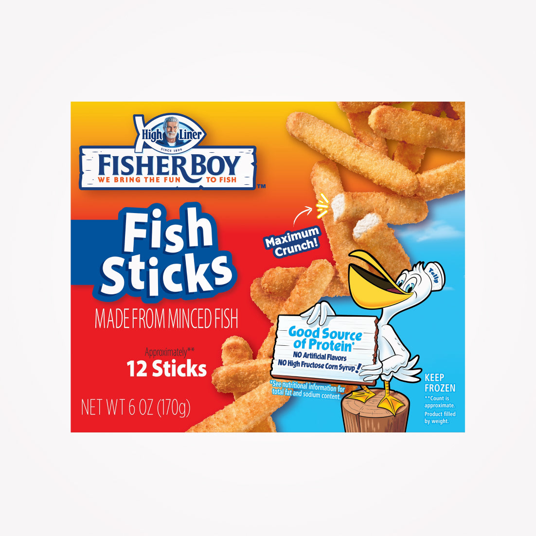FISHERBOY FISH STICKS 170g MintMasala