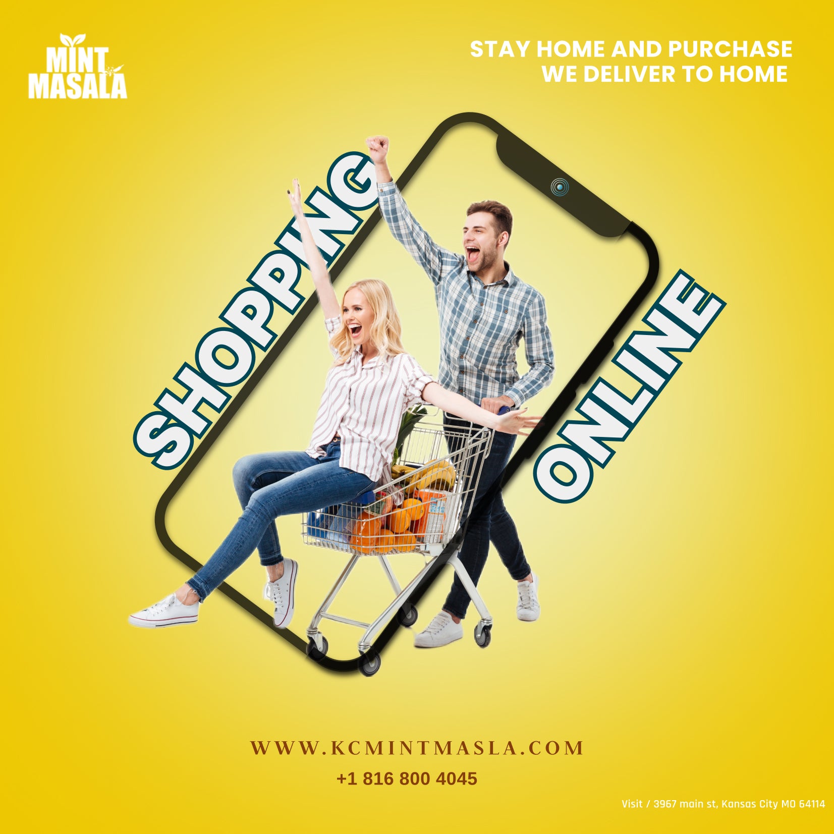 Shop Online with KC MintMasala: Your One-Stop Grocery Destination for