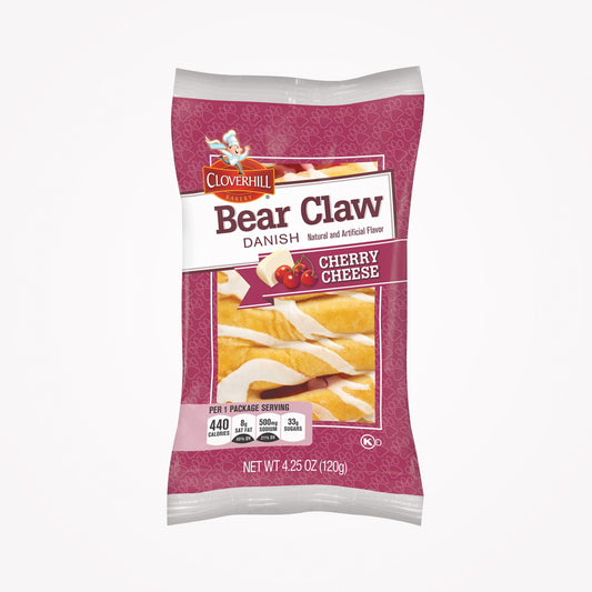 CLOVERHILL BEAR CLAW CHERRY CHEESE