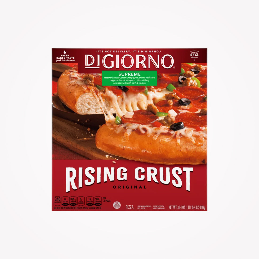 DIGIORNO RISING CRUST SUPREME(PEPPERONI,SAUSAGE) MintMasala