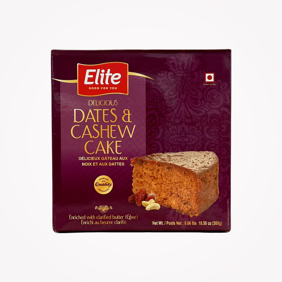 ELITE DATES & CASHEW CAKE 300g MintMasala
